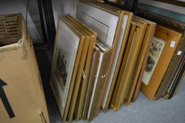 A quantity of sets of prints, various subjects.