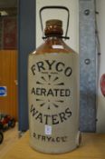 A Fryco Aerated Waters filter.