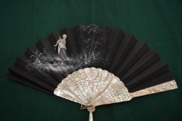 A decorative fan.
