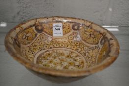 An early Islamic bowl.