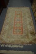 A Persian style rug, 200cm x 127cm.