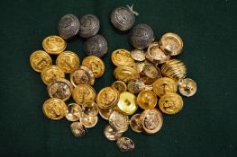 Navy and other buttons.