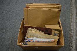 Stamp albums and contents.