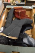 A quantity of ladies boots, worn, sizes 38-40.