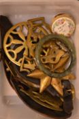 Horse brasses etc.