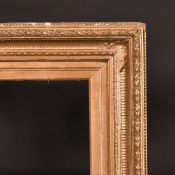A 19th Century gilt composition frame, rebate size 19