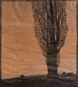 Early 20th Century German School, 'Morgen Licht', woodcut in colours, inscribed and indistinctly