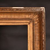 A late 19th Century gilt composition frame with acanthus corners, rebate size 36
