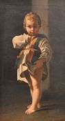 19TH CENTURY ITALIAN SCHOOL.A FULL LENGTH PORTRAIT of a young boy. 20ins x 16ins (50cm x 30cm).