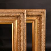 A pair of modern moulded frames, rebate size 48