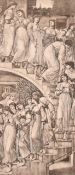 After Burne Jones, 'The Golden Stairs', photolithograph, image size 10