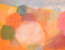 David Blackburn (1939-2016), an abstract composition, pastel, dedicated verso and dated 1962, 9.