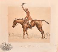 Snaffles, 'Jim', a hand coloured print, signed in pencil with watercolour title, 14