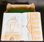 JOHN &HELEN COLLINS.TWO TRAVELLING S?? BOOKSNew York, Capri, Paris etc.