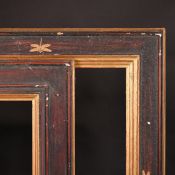 A modern frame with dragonfly decoration, rebate size 13.5