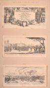 Jacques Callot (1592-1635), 'The Horrors of War', plates 1 - 18 (complete set), engravings, each