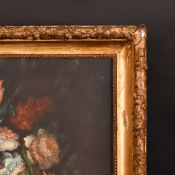 A late 19th Century gilt composition frame, rebate size 20.5