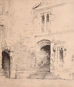 A collection of four unframed 20th Century etchings (4).