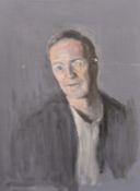 GEORGE WEISSBORT (1928 - 2013)FOUR VARIOUS PORTRAITS head and shoulders of a men, Board 21.5ins x