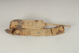 A CELTIC SWORD IN SCABBARD. 67cms.