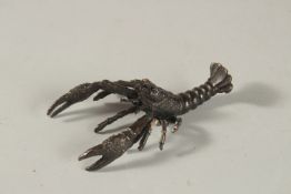 A JAPANESE BRONZE LOBSTER.