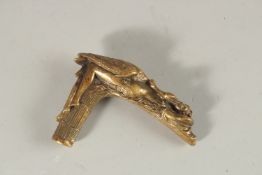 A LEDA AND THE SWAN STICK TOP.