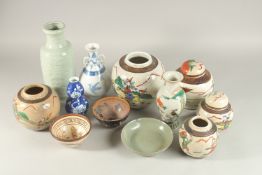 A QUANTITY OF VARIOUS CHINESE PORCELAIN ITEMS, (qty).