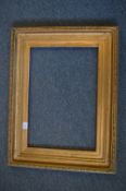 A 19th century gilt composition frame, rebate size 48cm x 33cm.