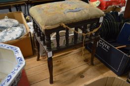 A Victorian stool.