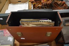 A large quantity of single records etc.