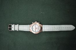 A Technomarine cronograph style wristwatch.