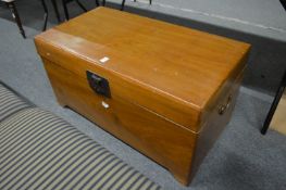 Chinese camphor wood coffer.