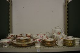 Quantity of Aynsley and Derby tea ware.