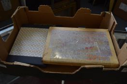 A collection of artists sketch books.