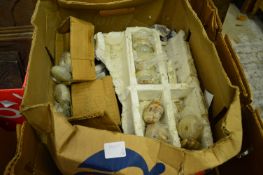 Quantity of onyx spacers and other items.