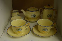 A Minton tea for two service.