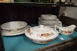 Royal Tudor ware part dinner service.