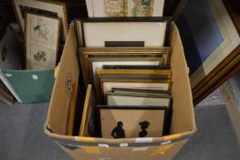 A quantity of assorted engravings, prints etc.