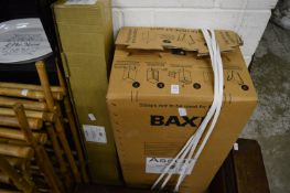 A Baxi Assure 30 combi boiler, boxed, unused.