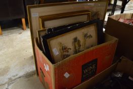 Paintings and prints.