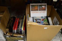 A quantity of art related and other books.