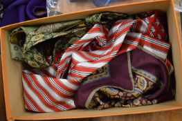 A group of gentleman's ties etc.