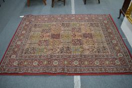 A machine made Persian style carpet, 226cm x 168cm.