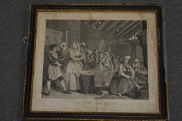 A group of three engravings.