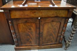 Victorian mahogany chiffonier.