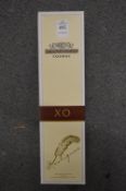 Rastignac XO cognac, one bottle, boxed.