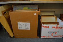 A collection of paintings, prints, engravings etc.