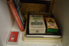 Tarot cards and related items.