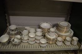 A quantity of Paragon Belinda china and a small group of Royal Doulton Camelot tea ware.