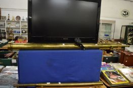 Lancaster of Birmingham, a large brass telescope.